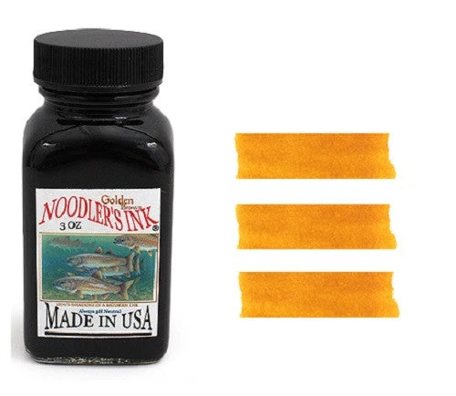 Noodlers Fountain Pen Ink Bottle - Golden Brown