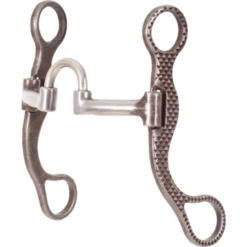 Classic Equine Rasp Straight Shank Bit With Short Correction