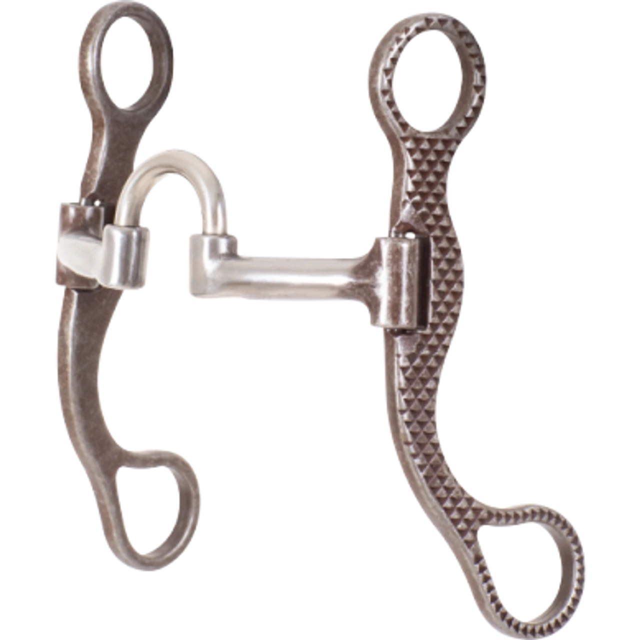 Classic Equine Rasp Straight Shank Bit With Short Correction