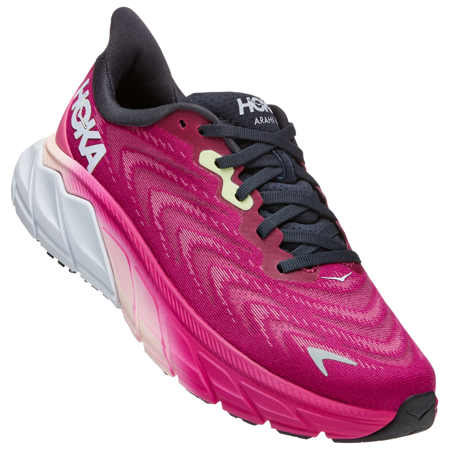HOKA ONE ONE Womens Arahi 6 Wide Running Shoes - Image 5