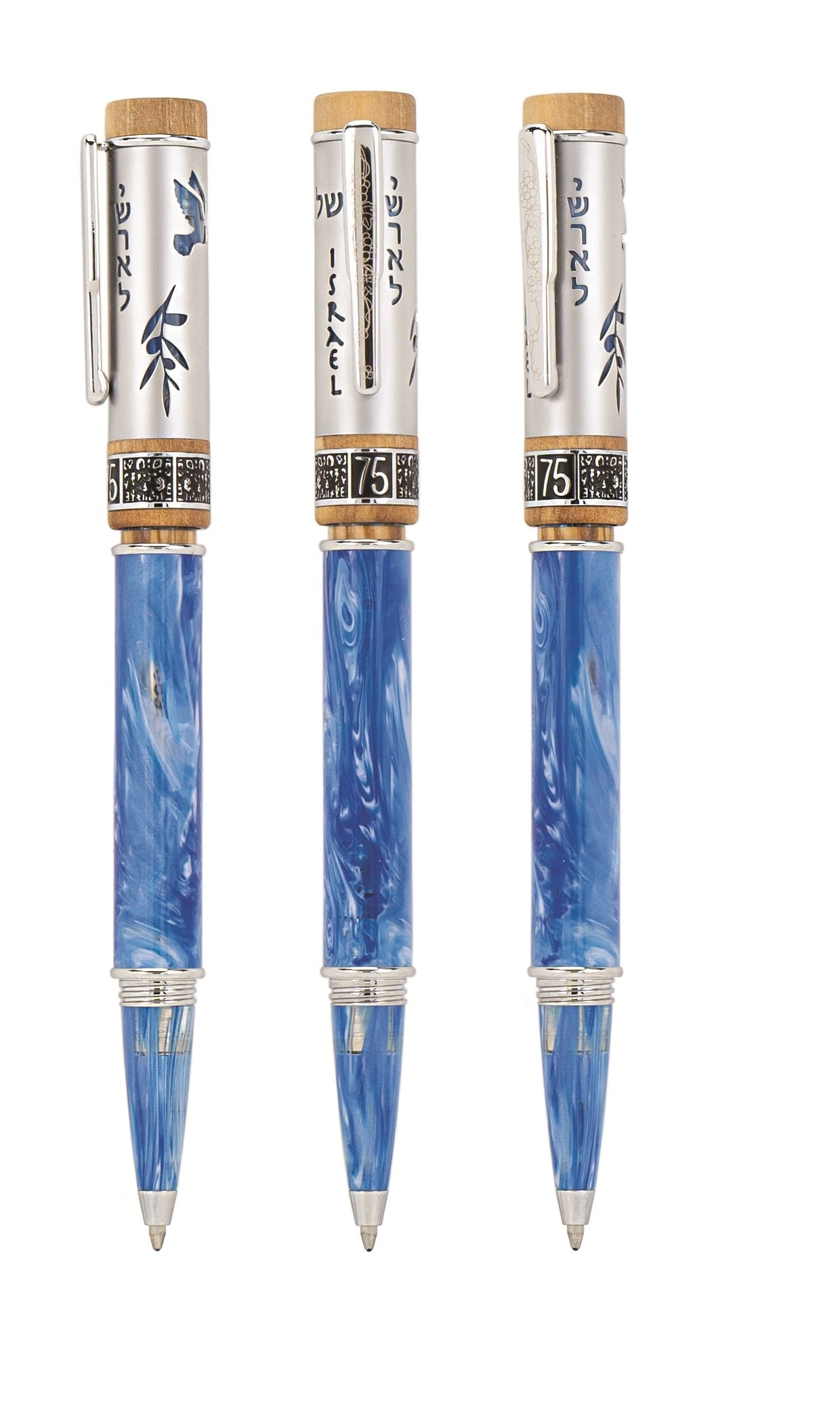 Conklin Israel 75th Anniversary Limited Edition Rollerball Pen - Image 2