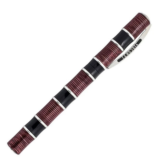 Visconti Limited Edition Asia Bamboo Fountain Pen, Red - Image 3
