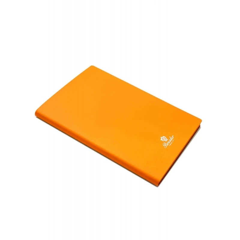 Pineider Blues Notebook, A5, 192 Blank Pages, 55gr Paper, Orange - Image 2