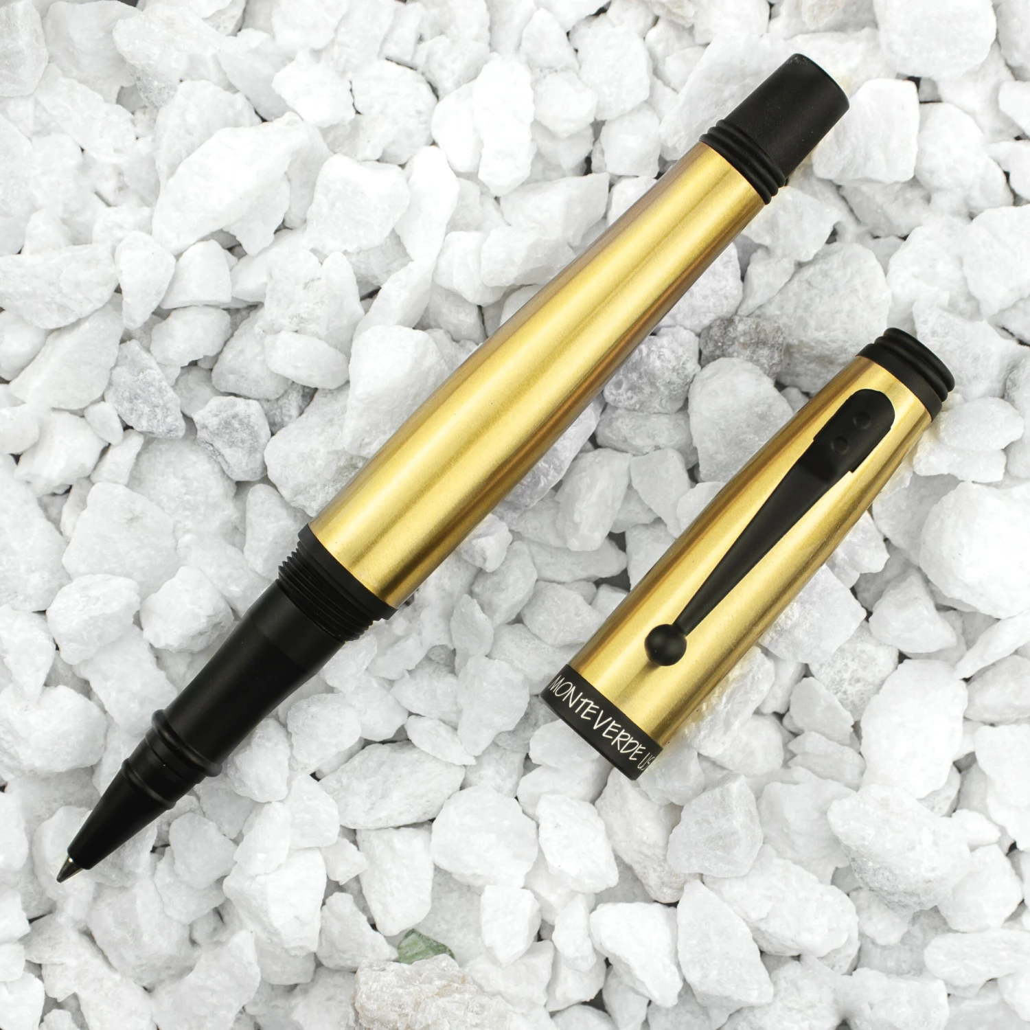 Monteverde Invincia Rollerball Pen, Brass
