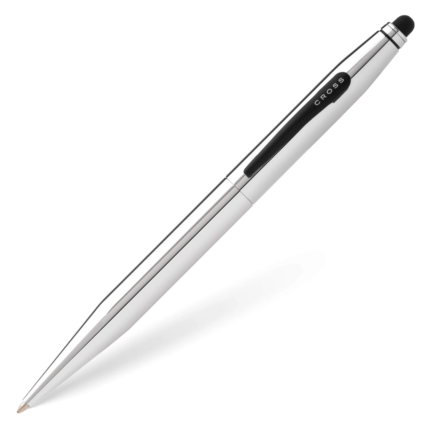 Cross® Cross Tech 2 Ballpoint Pen & Stylus, Chrome & Black