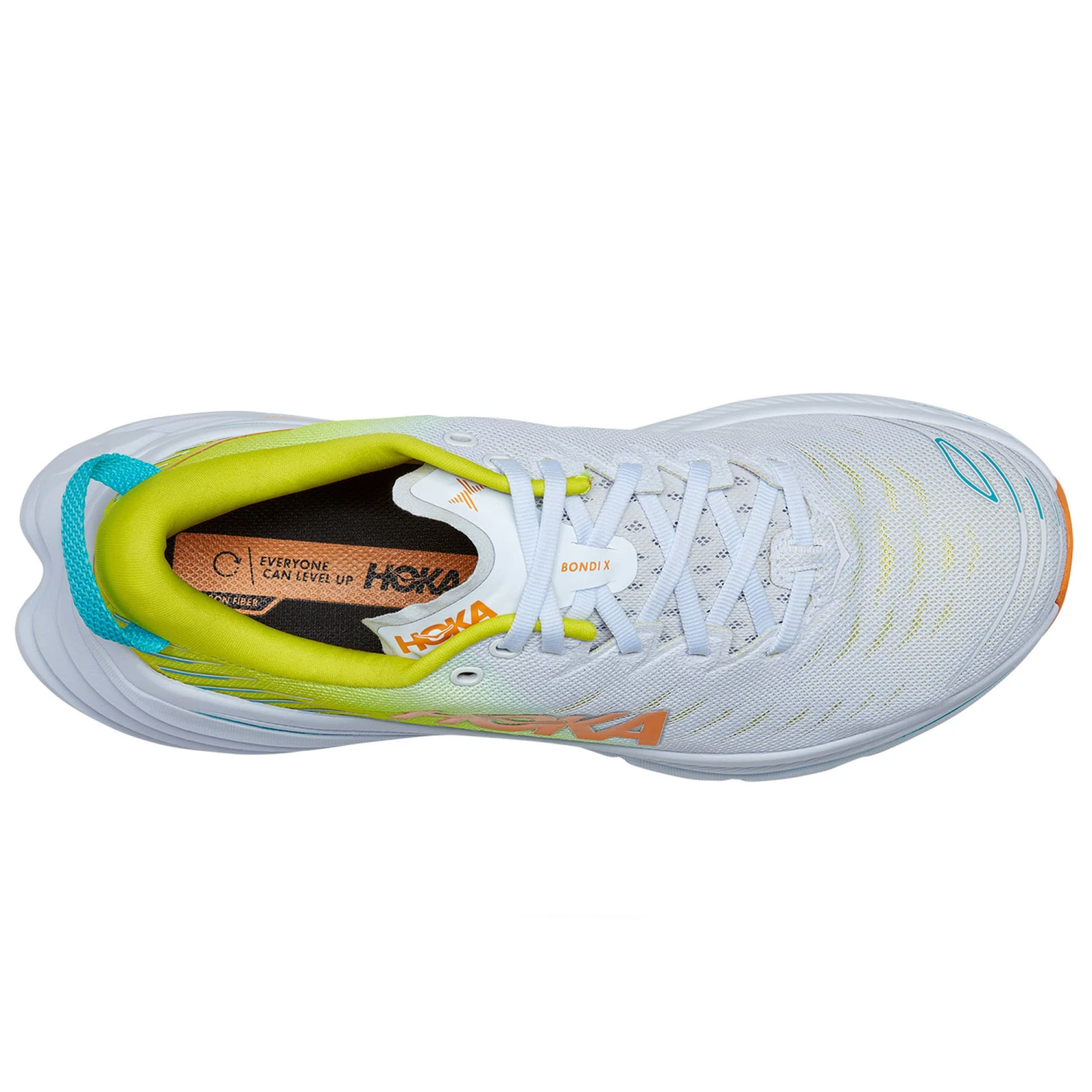 HOKA ONE ONE Mens Bondi X Running Shoes - Image 2