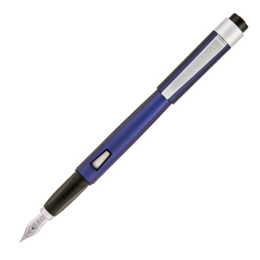 Diplomat Magnum Soft Touch Fountain Pen, Indigo Blue