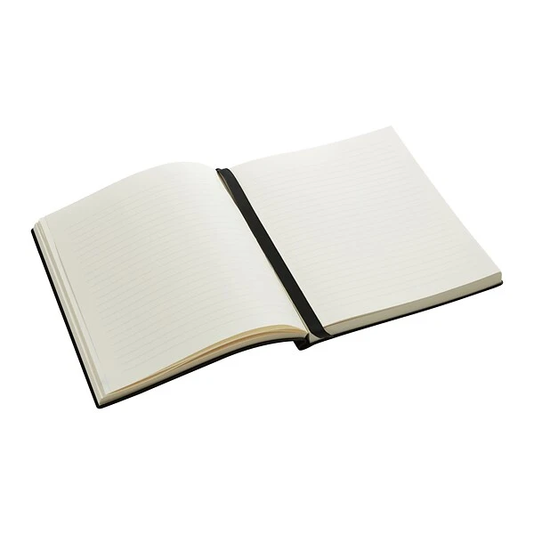 Staples® Soft Cover Notebook, 6'' X 7-3/4'', Black (51517)