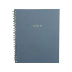 Martha Stewart 5-Subject Notebook, 9.25" X 11.25", Narrow-Ruled, 120 Sheets, Navy (MS110M)