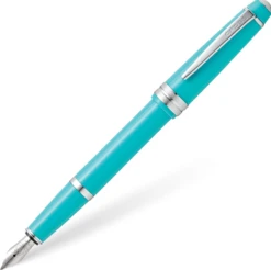 Cross® Cross Bailey Light Fountain Pen, Polished Teal Resin
